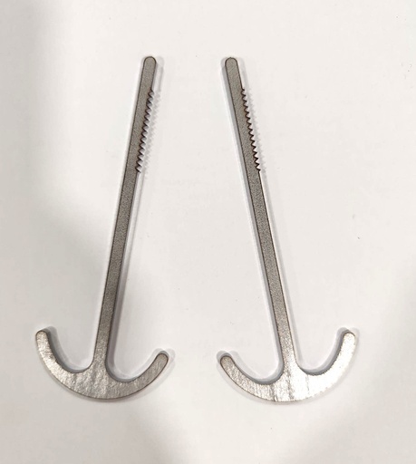 [FS80081] Skis for Floor Spreader set of 2 