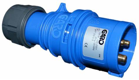 [P216-6S] 16A Plug 230V IP44 (male)